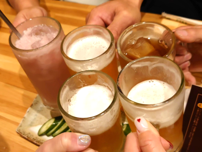 仲間との楽しい食事会